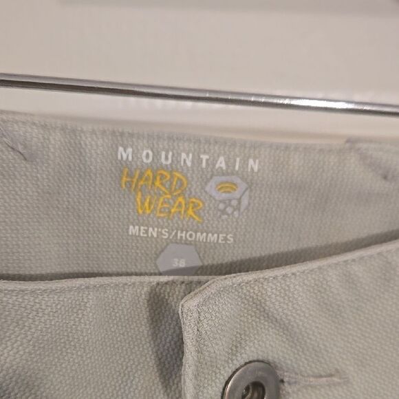 Beige Straight-Leg Pants - Picture 4 of 9